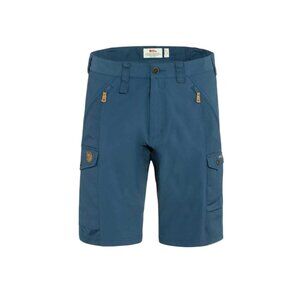 NWT FjallRaven Abisko Shorts Mens 56 38 39 Indigo Blue 12" Inseam Hiking Cargo N